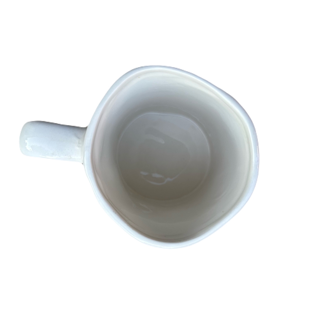Rae Dunn Artisan Collection Ceramic White Mug - Little - Picture 4 of 4